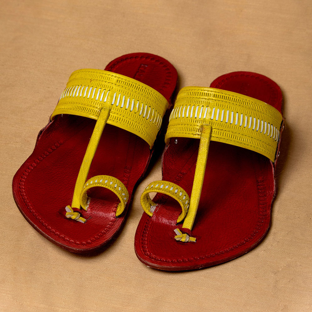 kolhapuri leather slippers