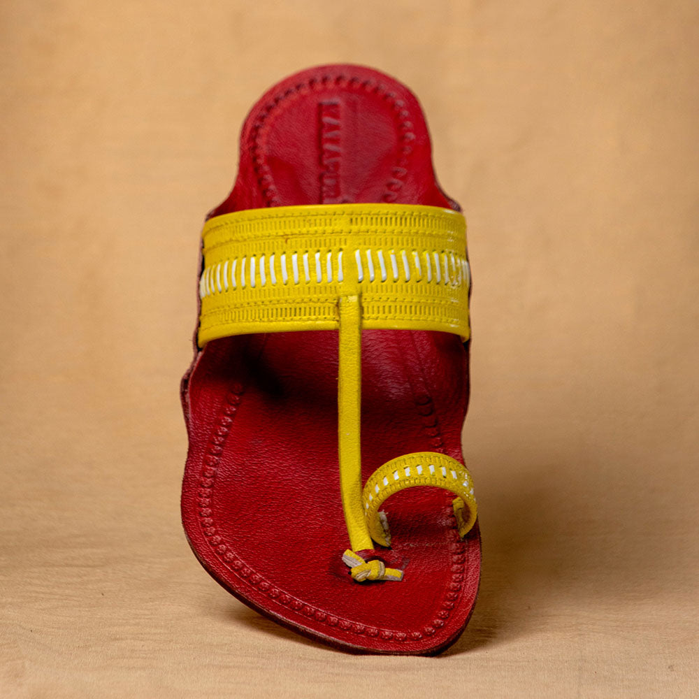 kolhapuri leather slippers