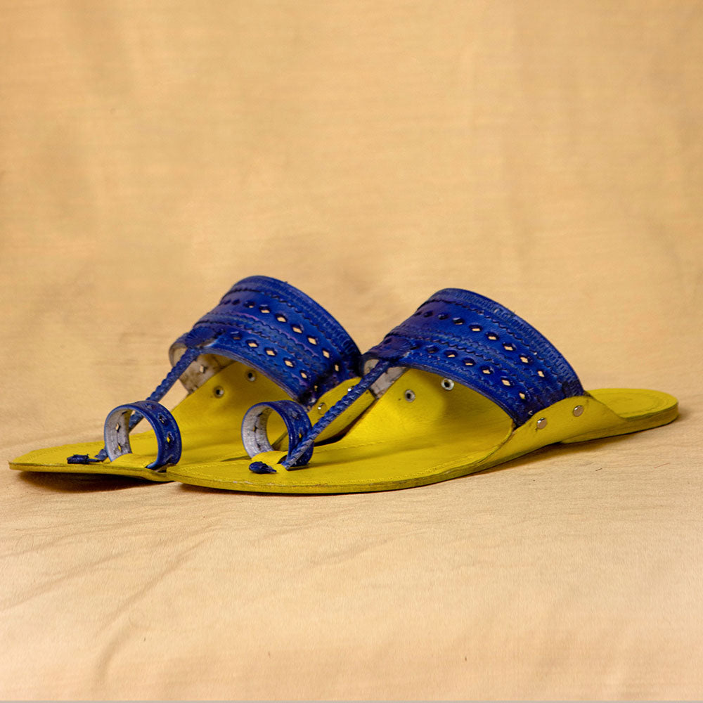 kolhapuri leather slippers