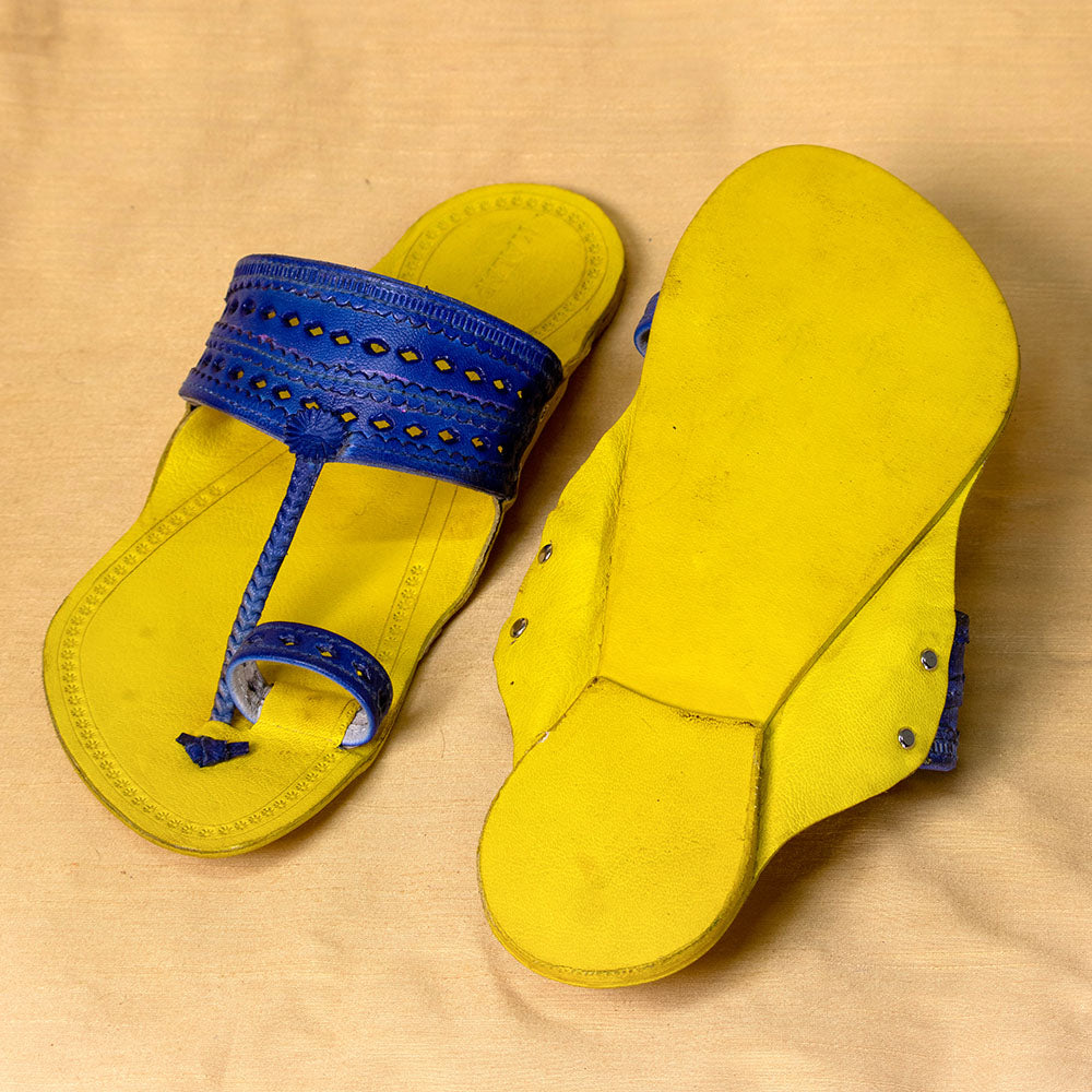 kolhapuri leather slippers