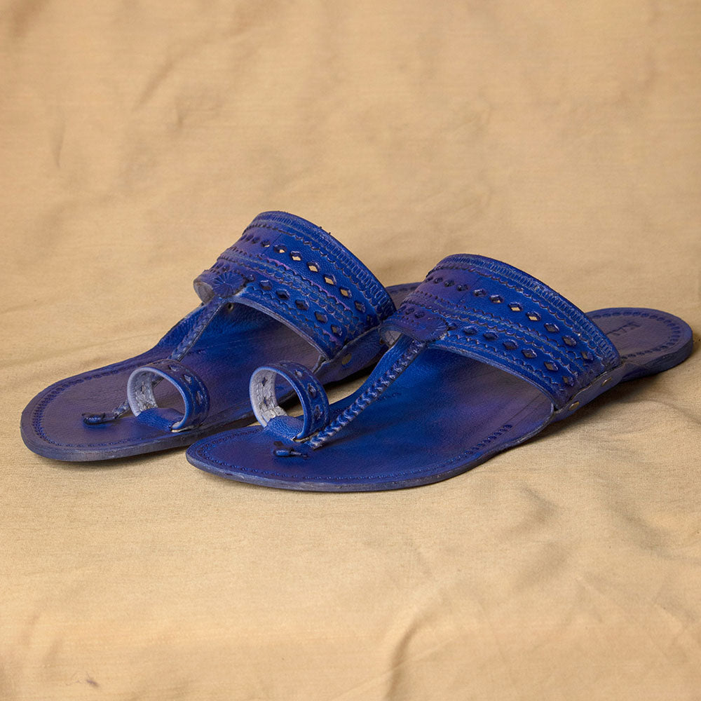 kolhapuri leather slippers