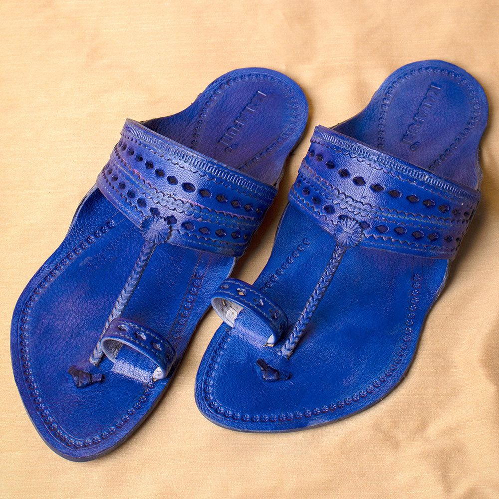 kolhapuri leather slippers