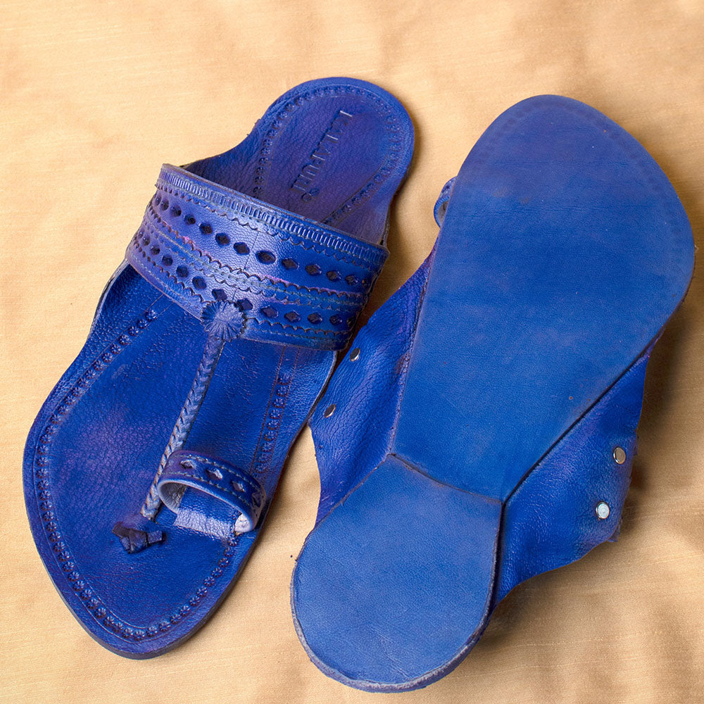 kolhapuri leather slippers