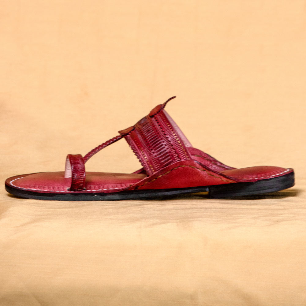 kolhapuri leather slippers