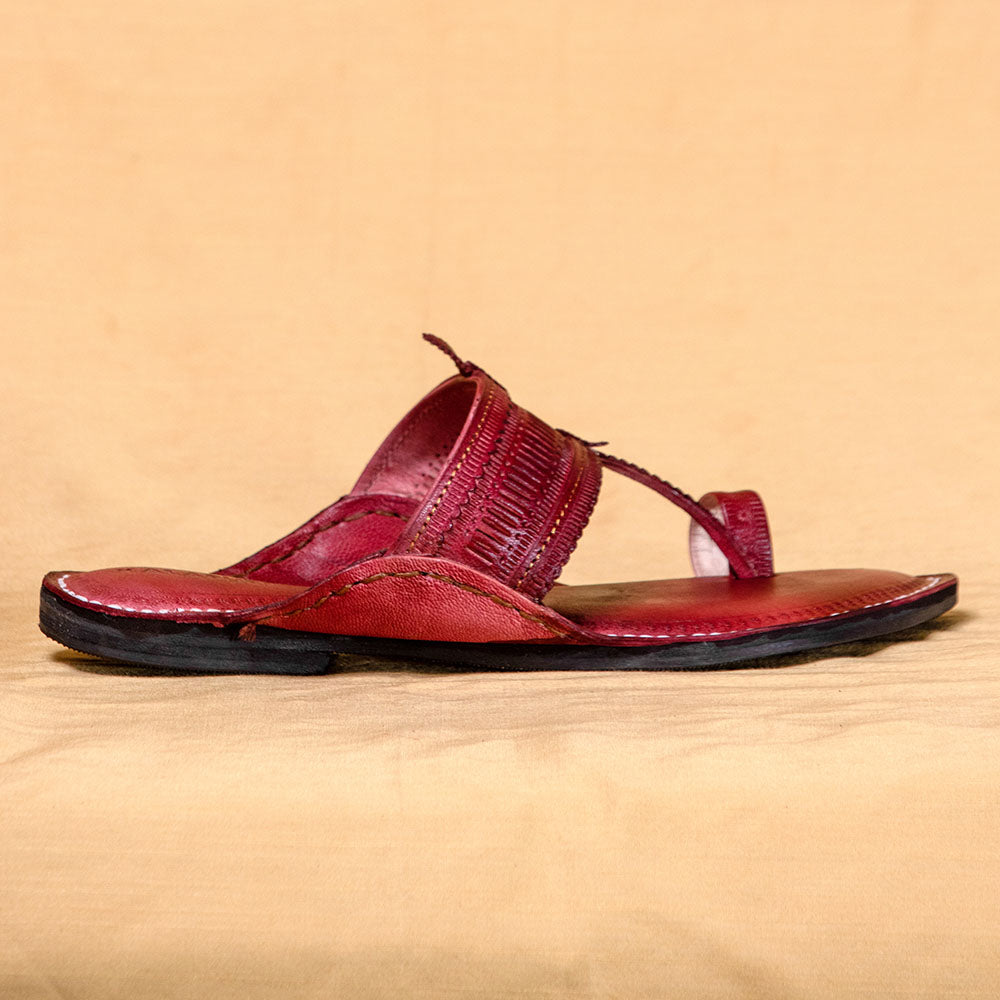 kolhapuri leather slippers