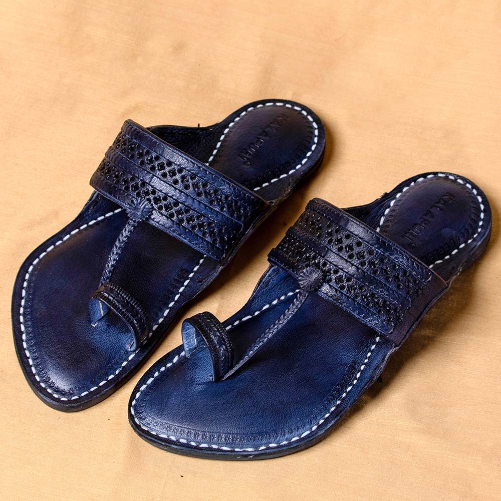 kolhapuri leather slippers