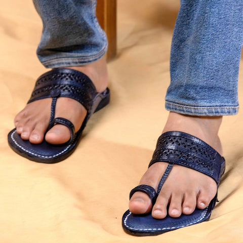 kolhapuri leather slippers