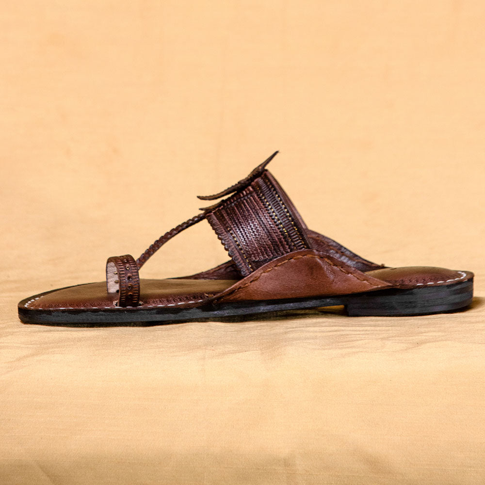 kolhapuri leather slippers