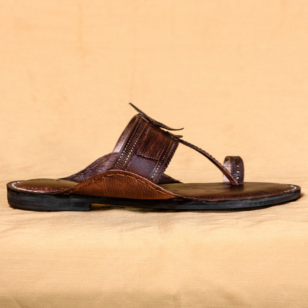 kolhapuri leather slippers