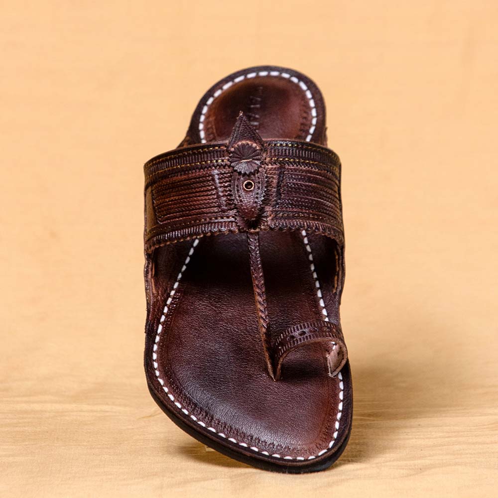 kolhapuri leather slippers