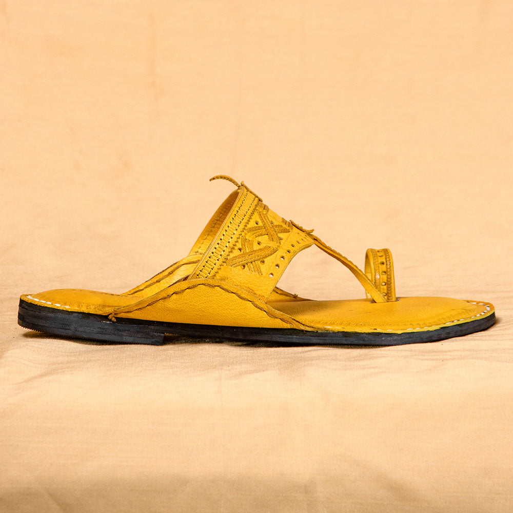 kolhapuri leather slippers