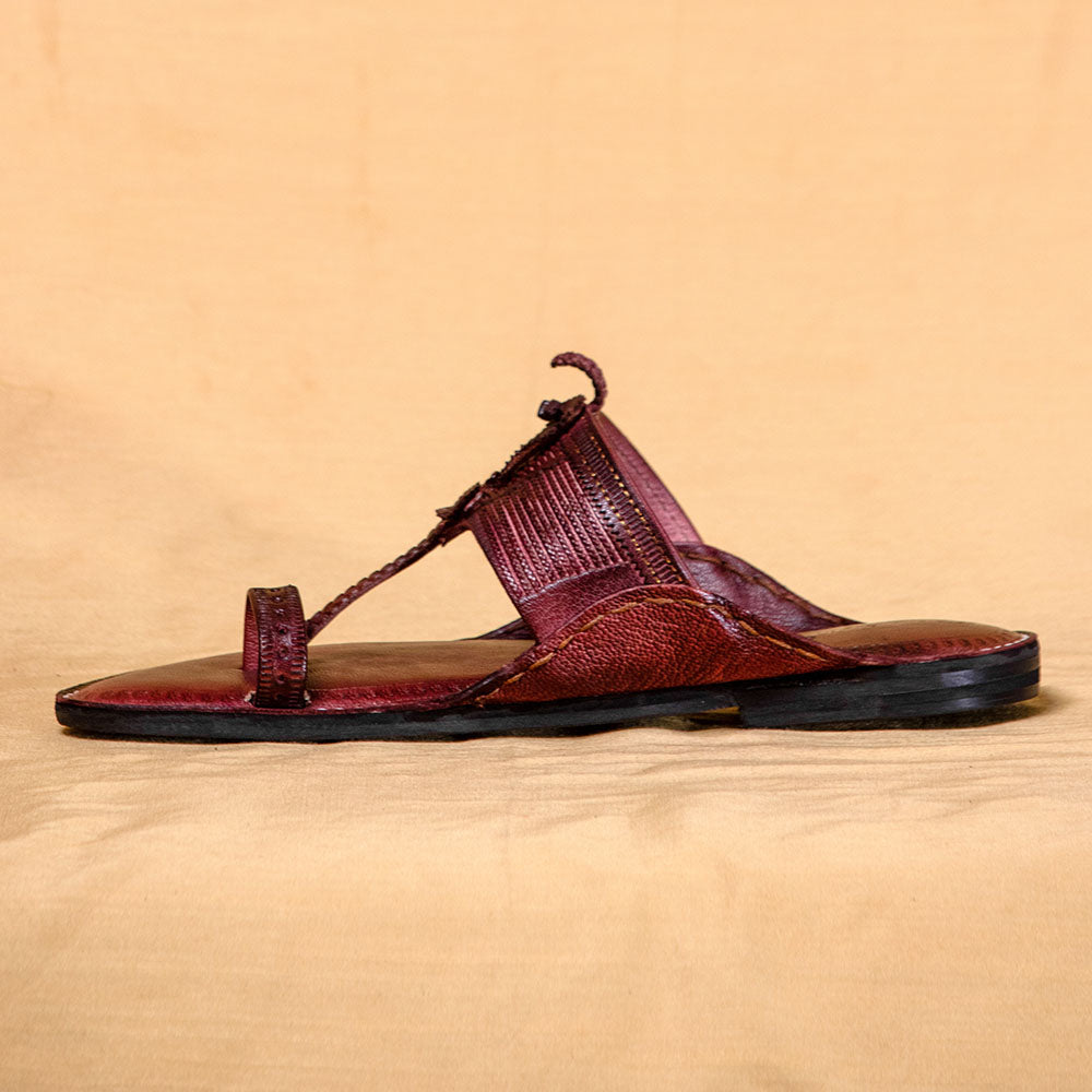 kolhapuri leather slippers