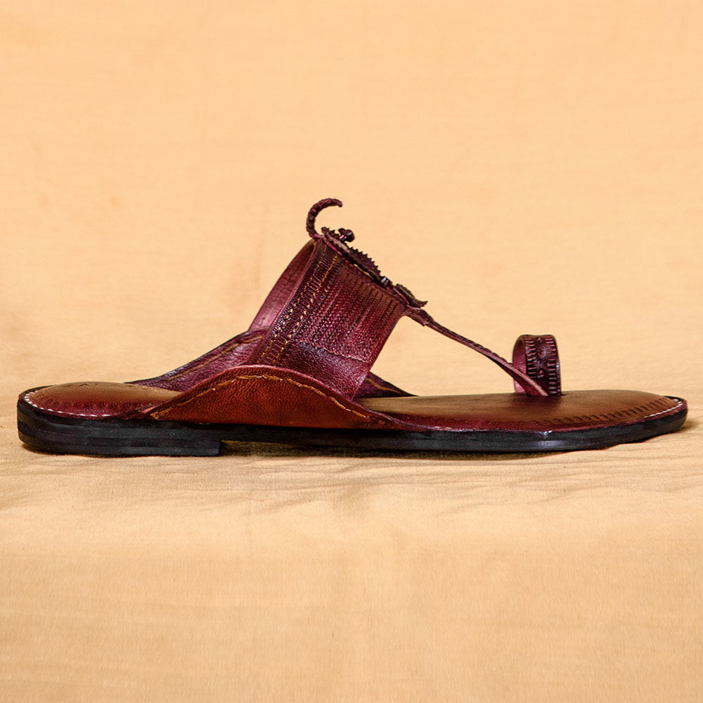 kolhapuri leather slippers