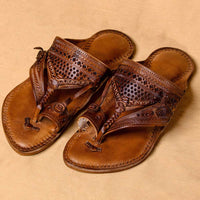 kolhapuri leather slippers