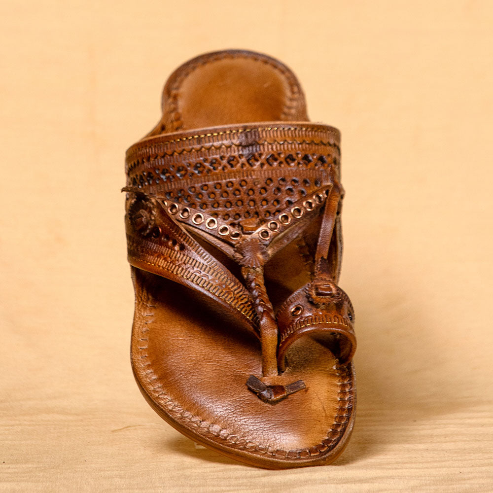 kolhapuri leather slippers