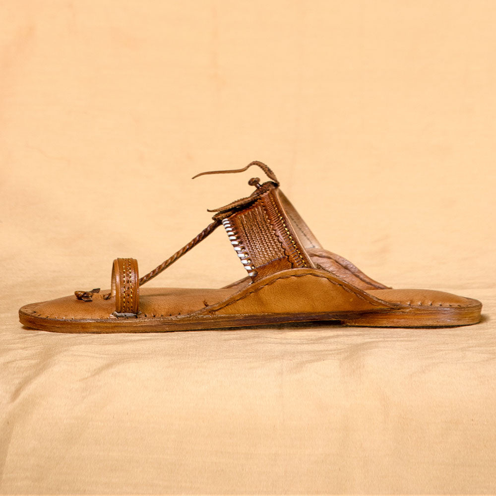 kolhapuri leather slippers