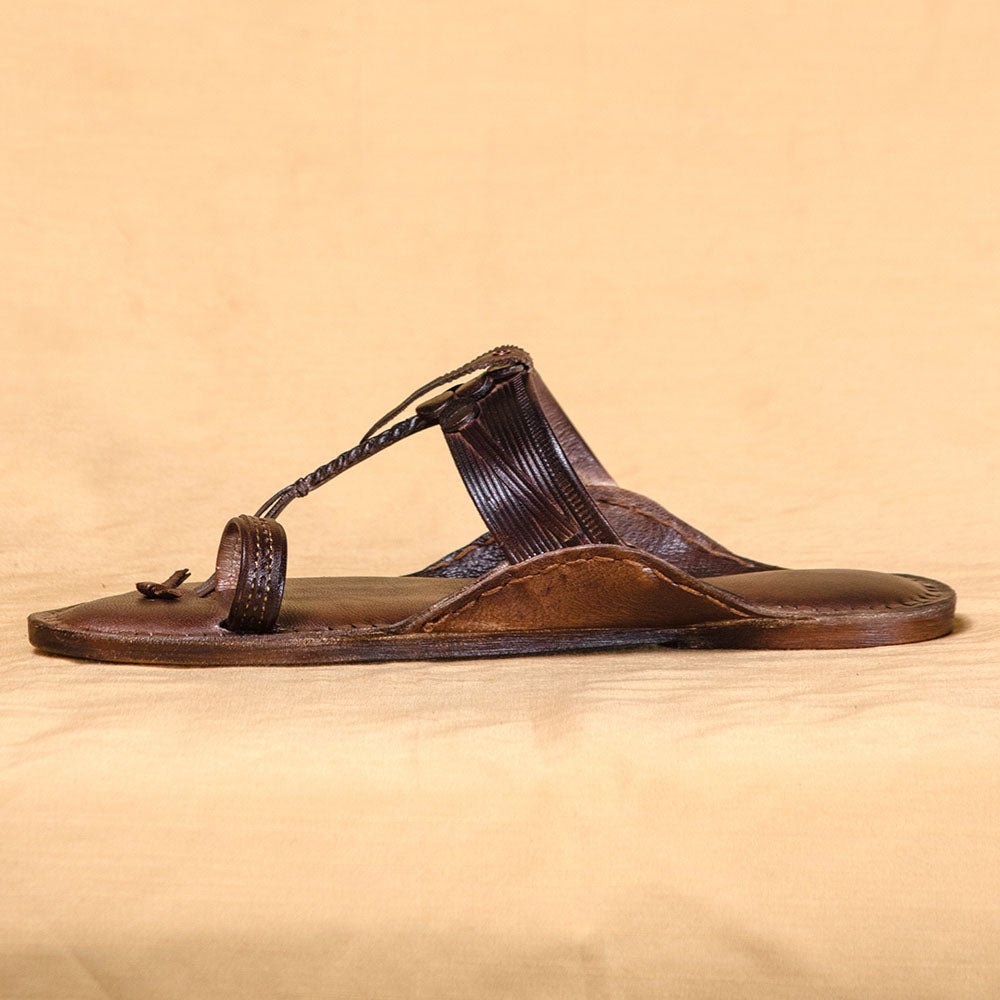 kolhapuri leather slippers