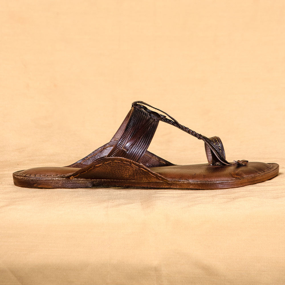 kolhapuri leather slippers