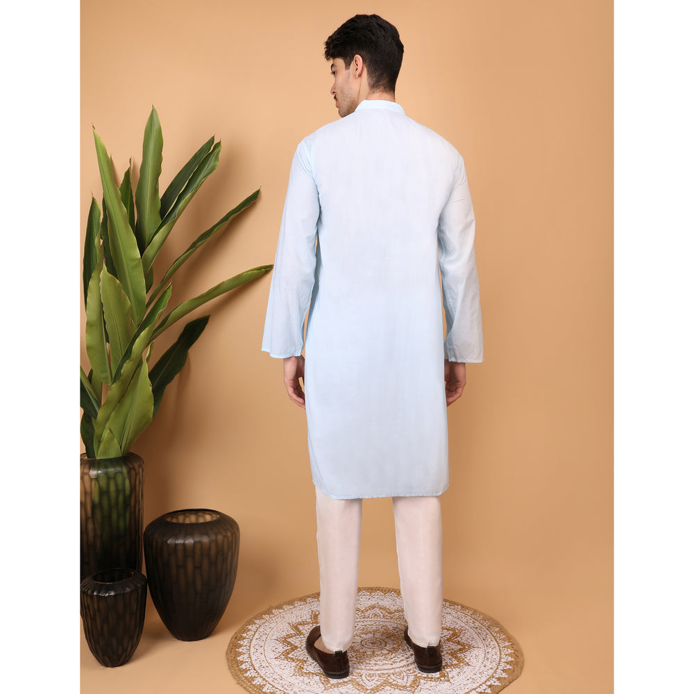 chikankari men kurta