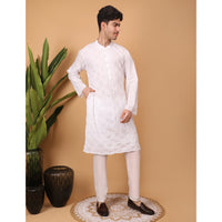 chikankari men kurta