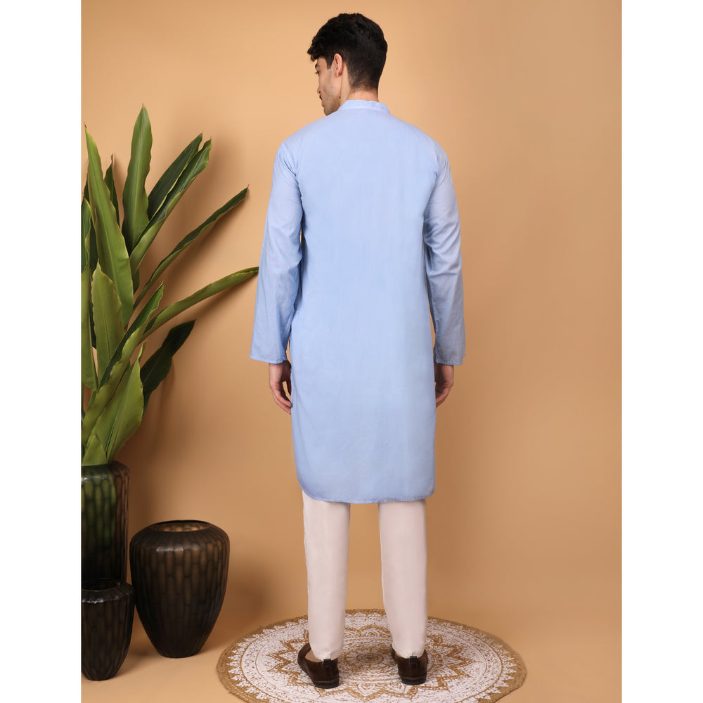 chikankari men kurta