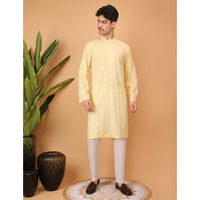 chikankari men kurta