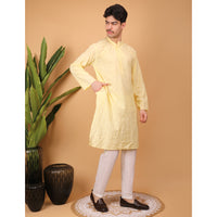 chikankari men kurta