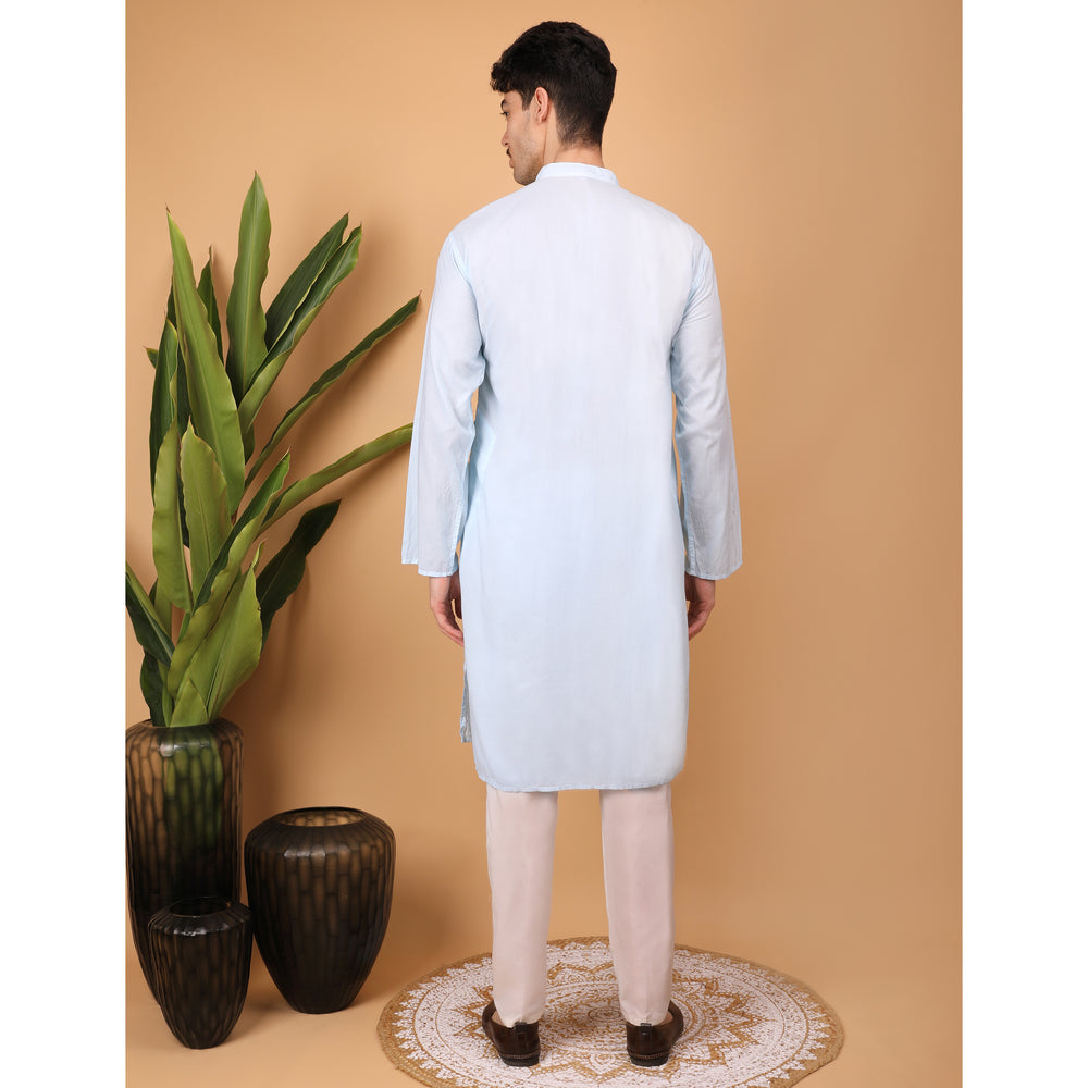 chikankari men kurta