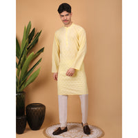 chikankari men kurta