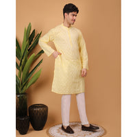 chikankari men kurta