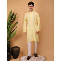 chikankari men kurta