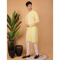 chikankari men kurta