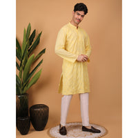 chikankari men kurta