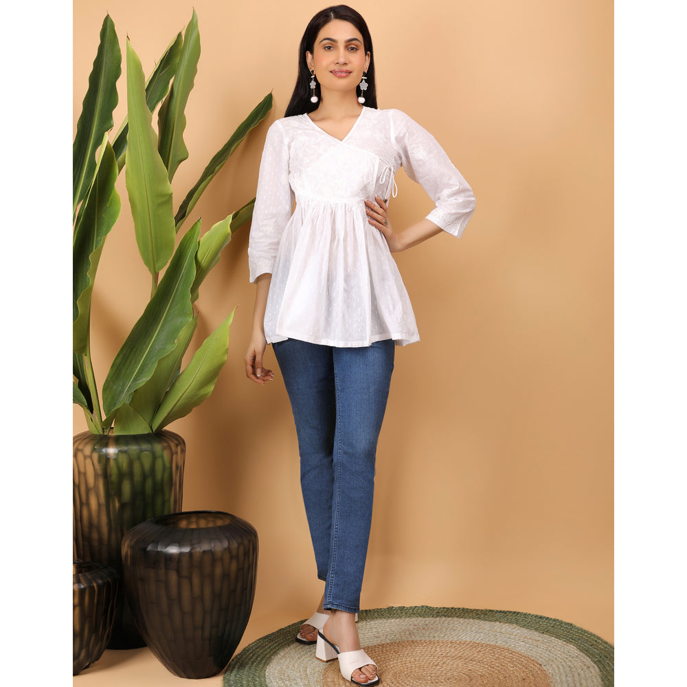 Chikankari Top