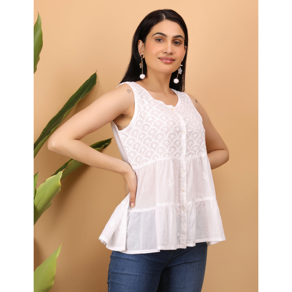 Chikankari Top