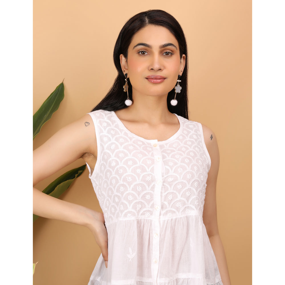 Chikankari Top