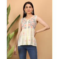 Chikankari Top