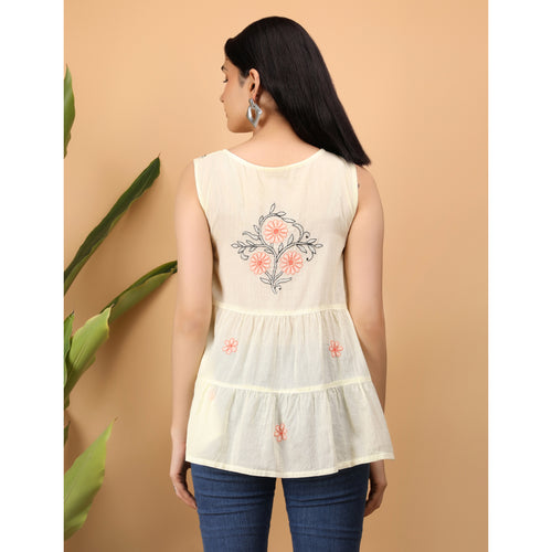 Chikankari Top