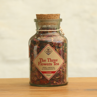 The Three Flower Tea - Rose, Hibiscus & Pomegranate Tisane