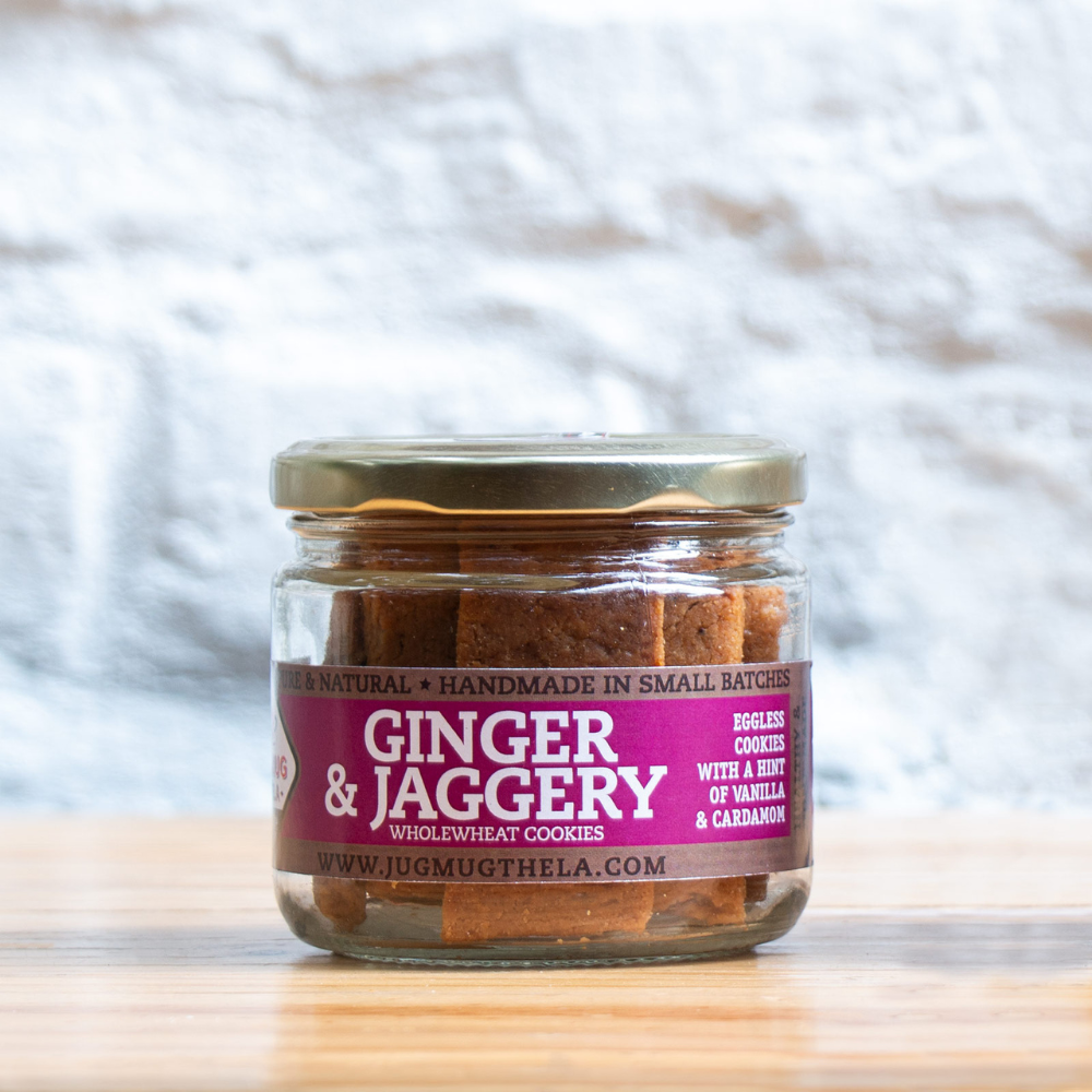 Ginger & Jaggery Wholewheat Munchies