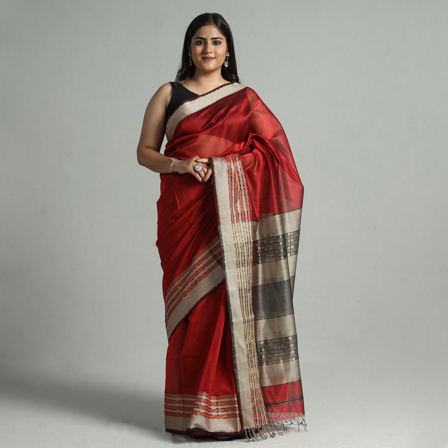 Maheshwari Silk Saree