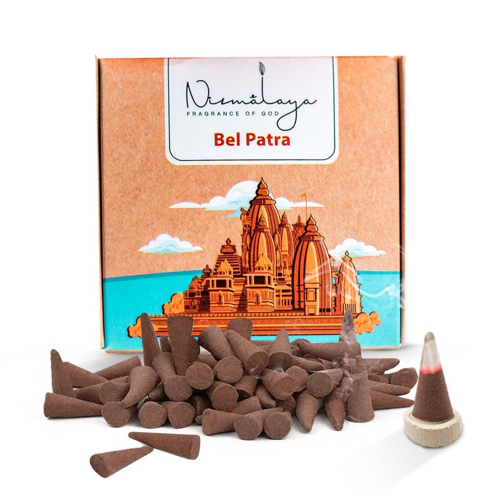 Nirmalaya Bel-Patra Incense Cones 40 Units