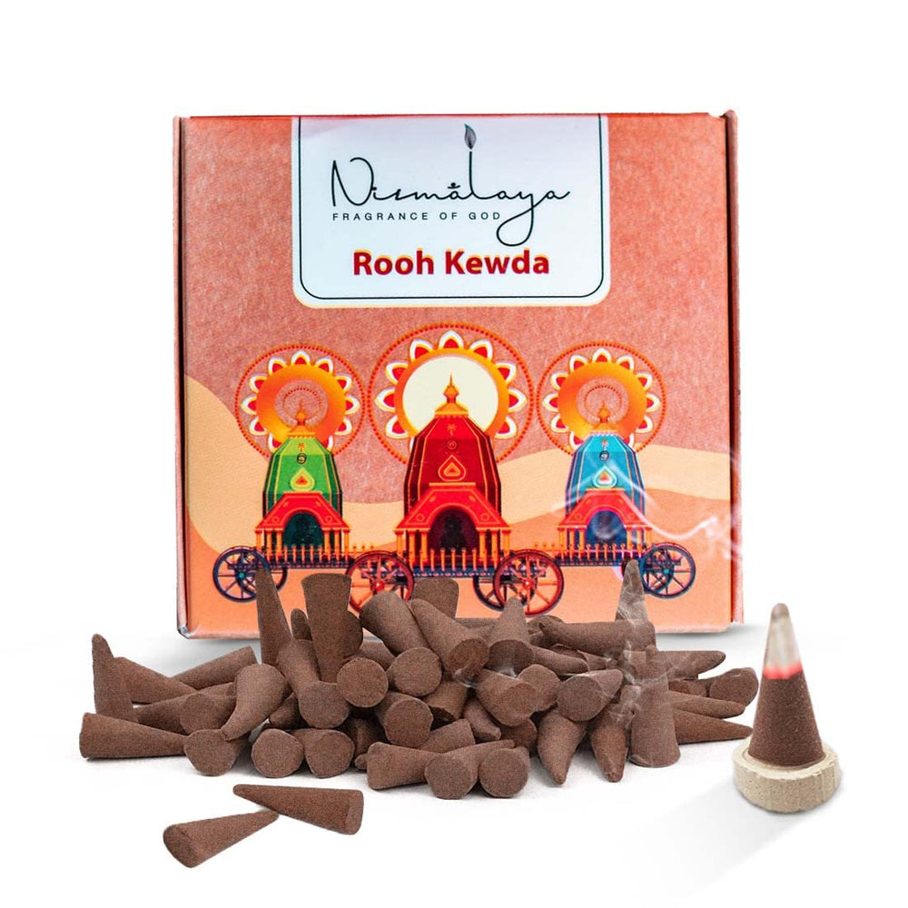 Nirmalaya Rooh Kewda Incense Cones 40 Units