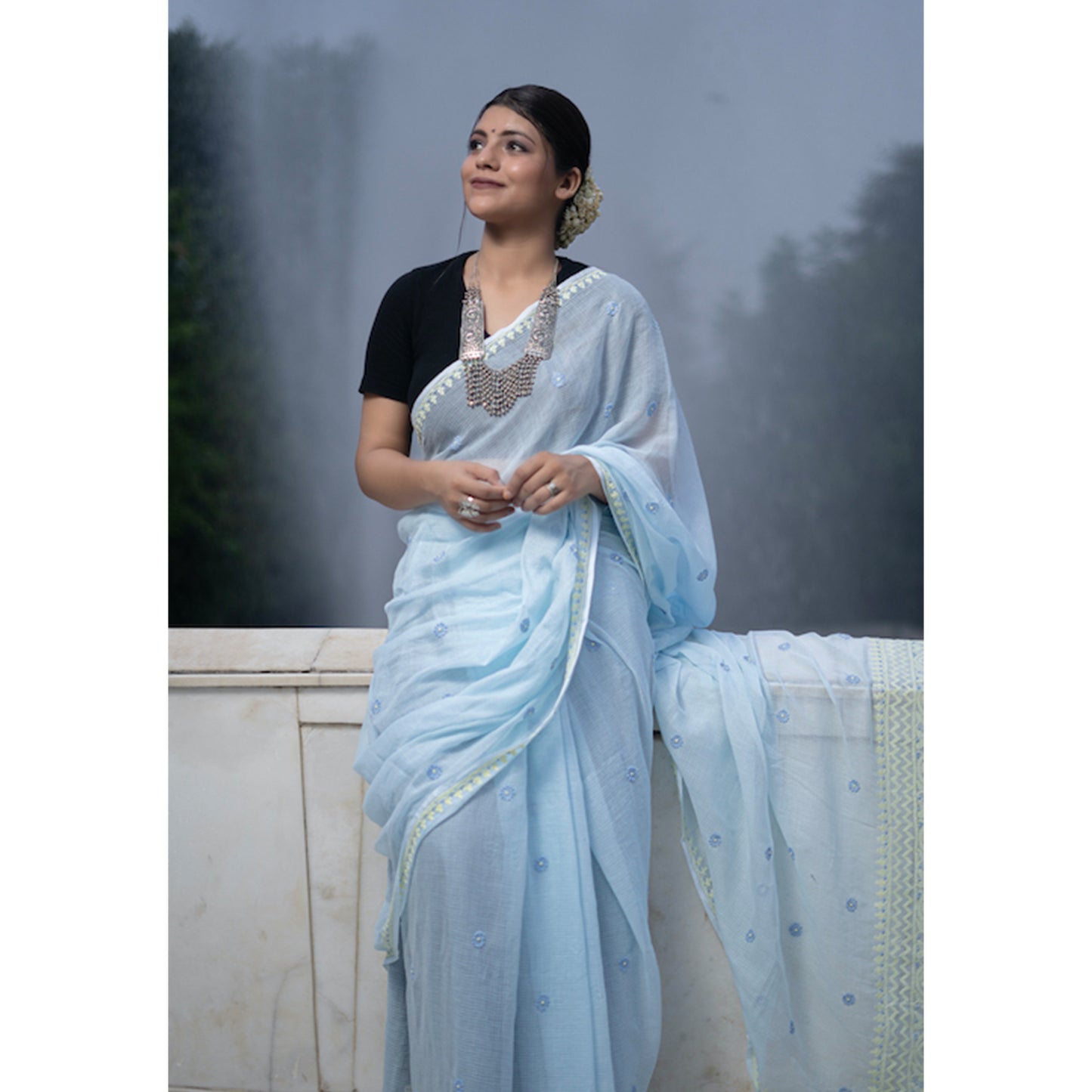 Chikankari Saree