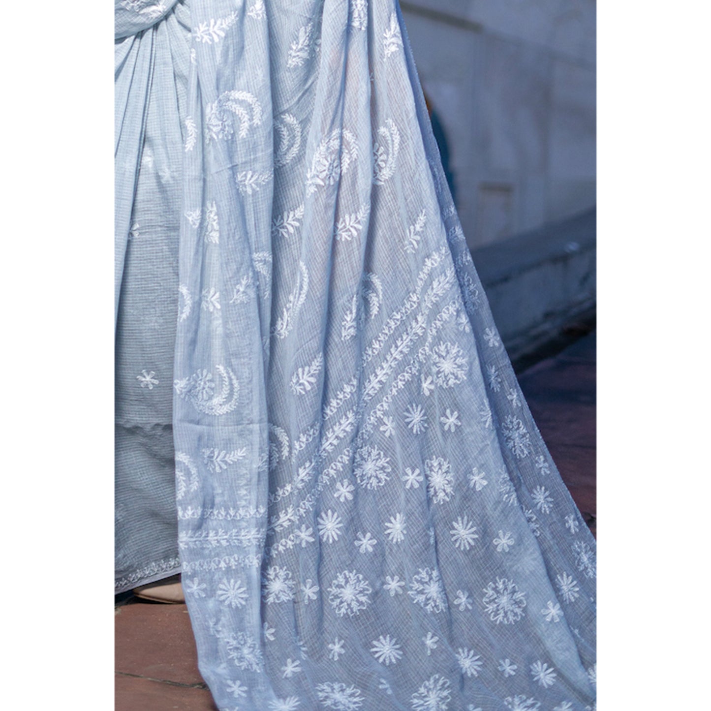 Chikankari Saree