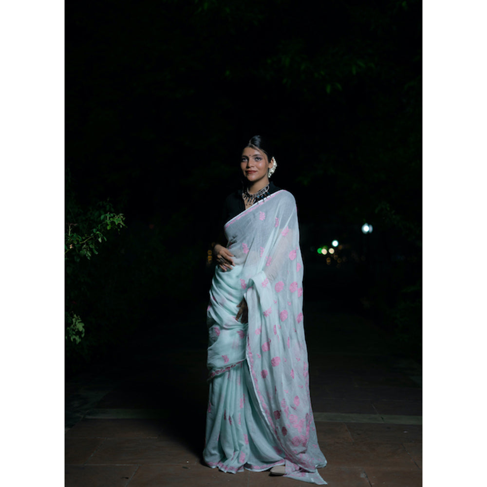 Chikankari Saree