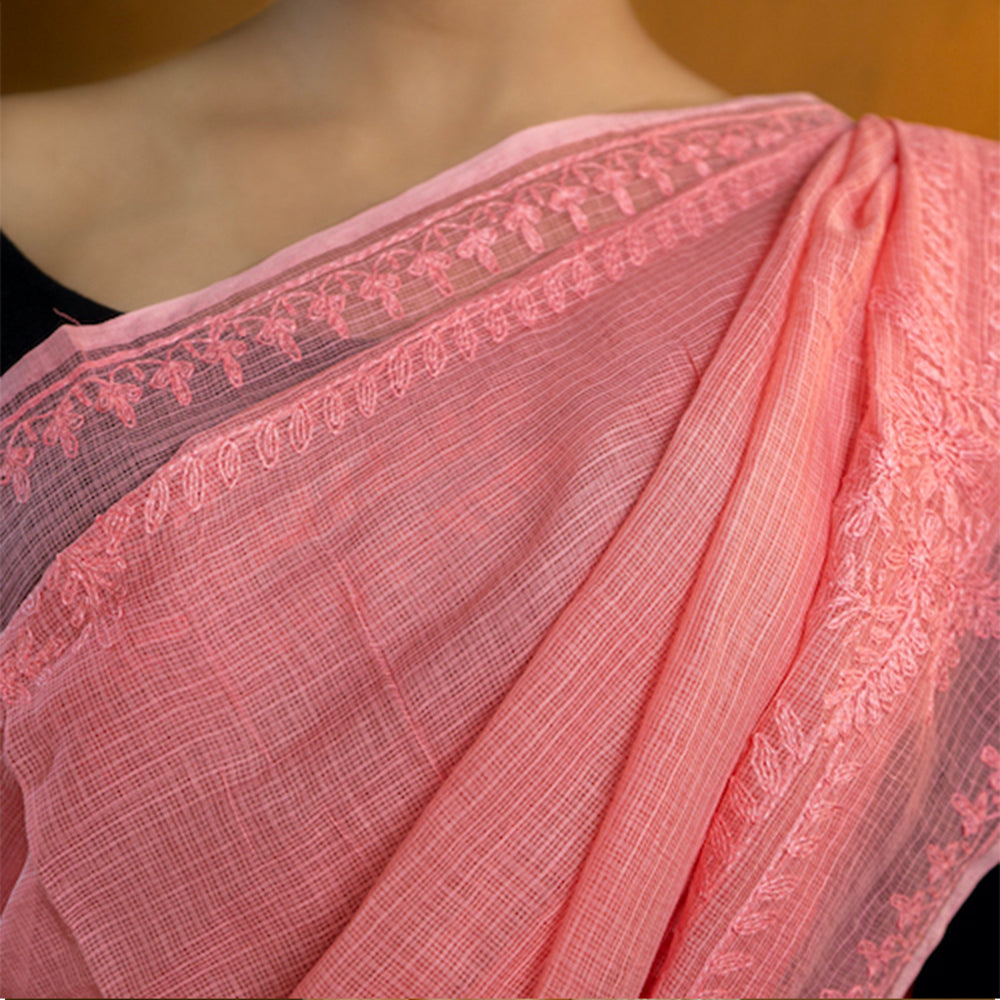 Chikankari Cotton Saree 