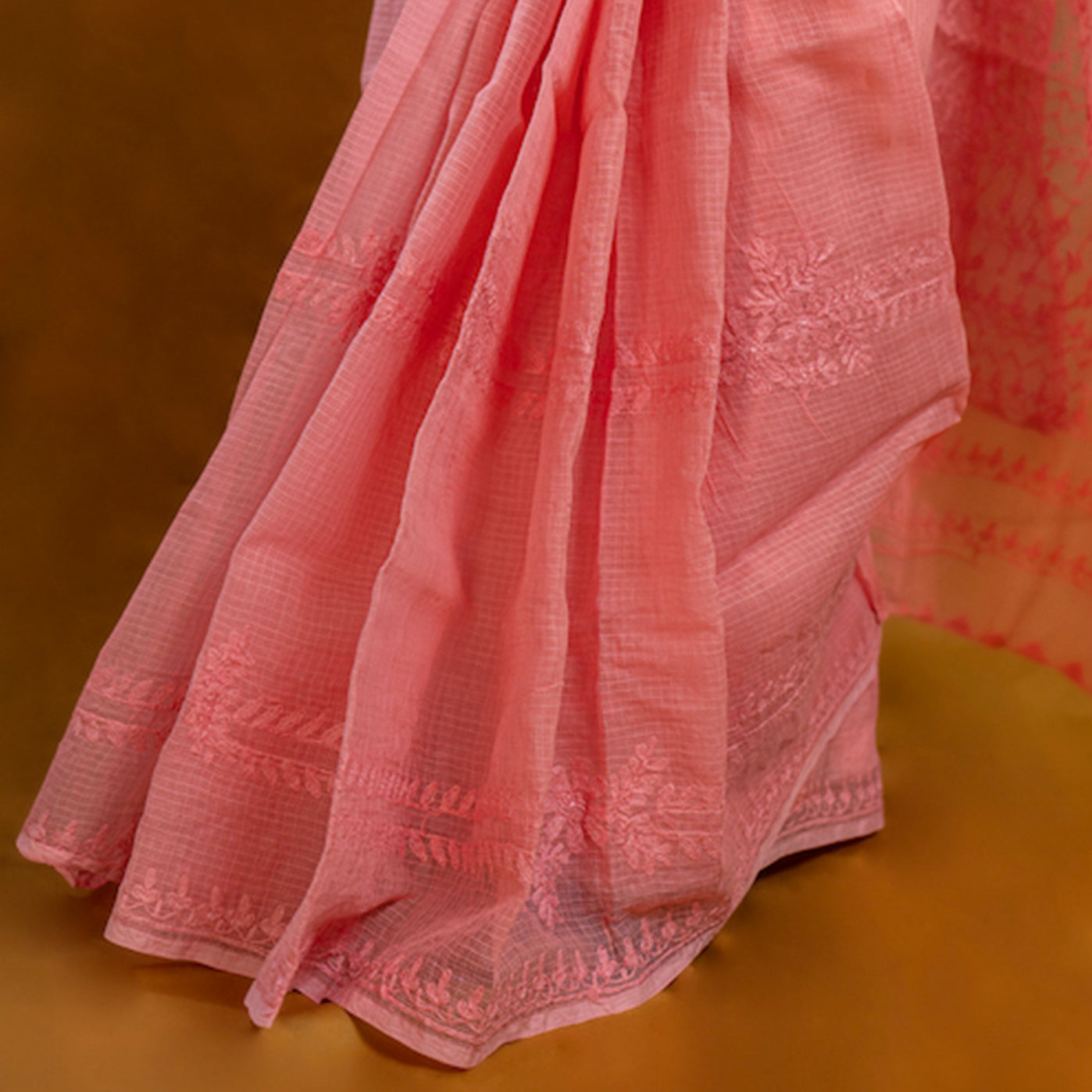 Chikankari Cotton Saree 