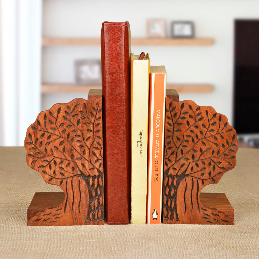 Wooden Bookend
