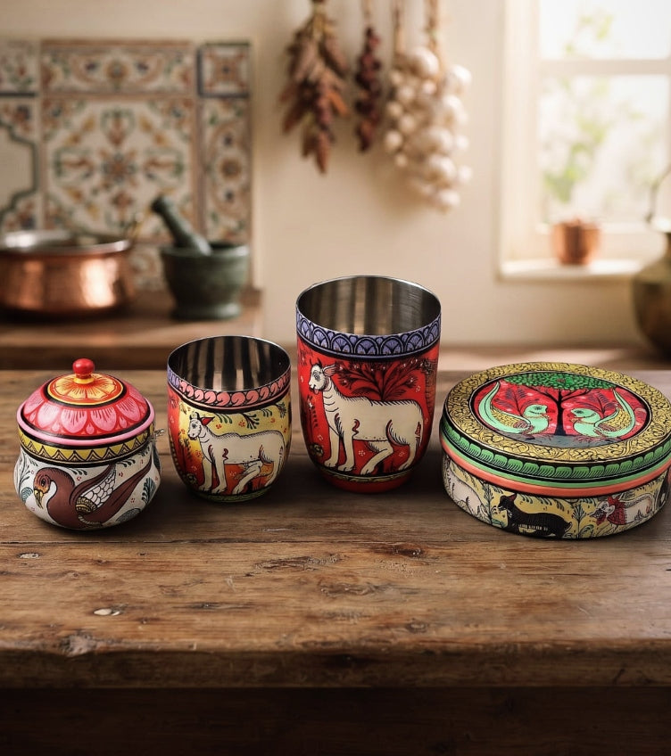 Pattachitra Kitchen Items
